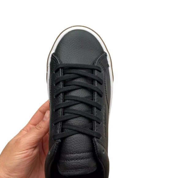 New Balance CT210 V1 Youth Boy's Leather Sneakers Size 4 Black/White Skate Shoes - Picture 16 of 16